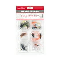 Cortland Silver Stream Bug Casting Fly Kit, 6 Piece, 664456