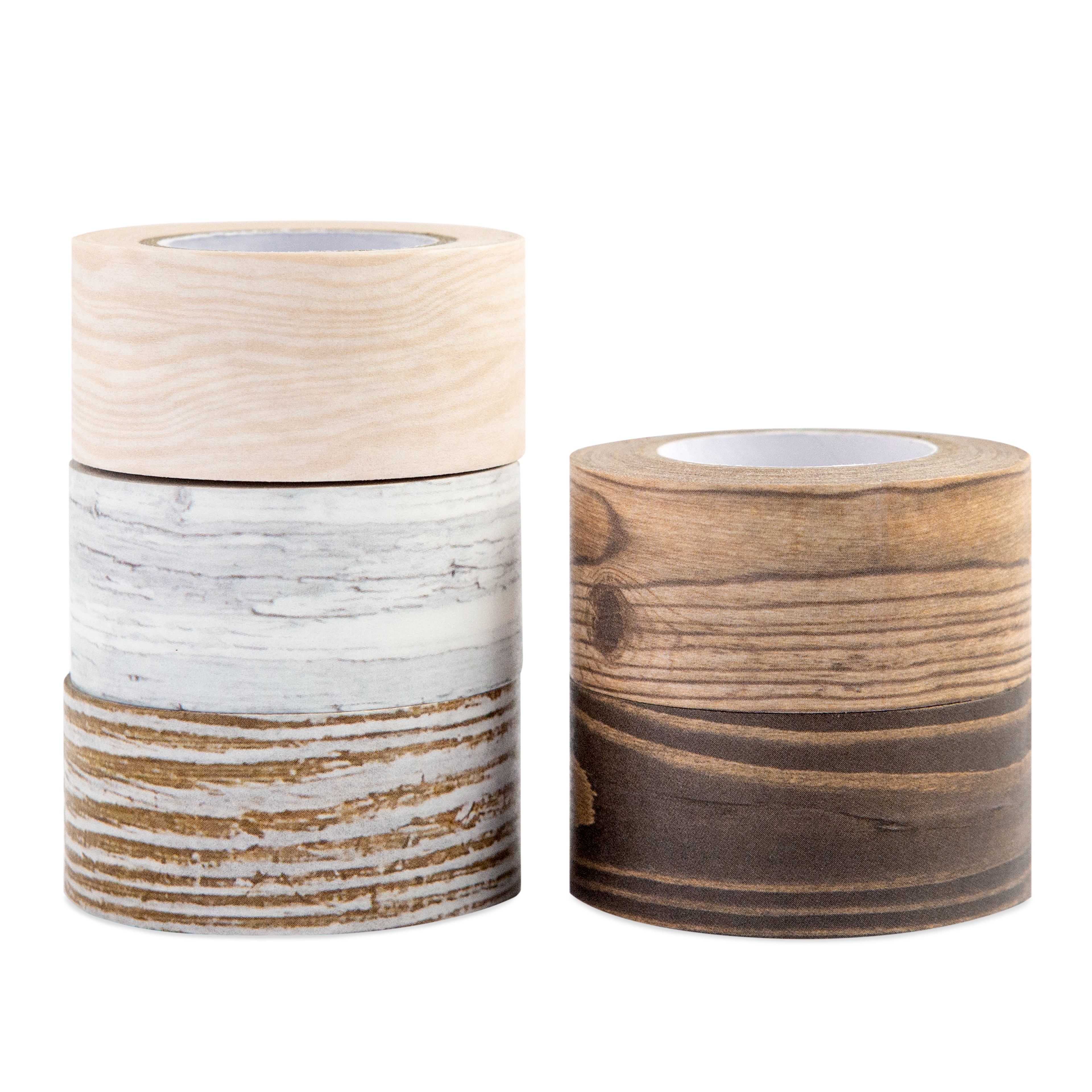 Recollections Wood Grain Crafting Washi Tape, 12 Packs: 5 ct. (60 total)