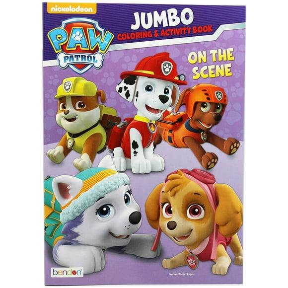 Libros para colorear de La Patrulla Canina, paquete de 2