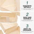 thumbnail image 2 of 6pcs Sock Underwear Organizers Underwear Storage Boxes Socks Organizer, 2 of 7