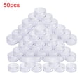 thumbnail image 6 of Yesbay 50Pcs/Set 5g Plastic Creams Makeup Transparent Empty Cosmetic Jar Storage Bottle, 6 of 7