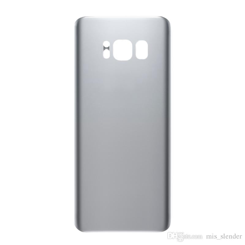 Samsung Galaxy S8 G950 Back Battery Glass Door Cover Replacement Samsung Galaxy S8 G950 Back Battery Glass Door Cover Replacement Artic Silver