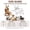 #08 _ Snail L, variant on Pet Clothing & Christmas Party Costume for Small Medium Dog Cat, Fleece Lined Reindeer Design Dog Hoodie Costume, Reindeer S