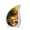 Frog-2, variant on VALERASH Frog Teardrop Urn – Large Black Cremation Urns for Human Ashes Adult Male - Flower Urns for Human Ashes- 10 Inch