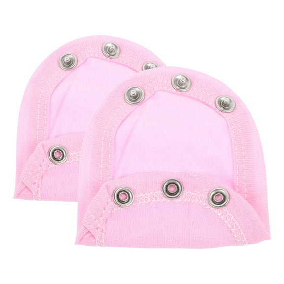 ROSENICE 2Pack Pink Cotton Bodysuit Extender for Baby Diaper Change Convenience 4.72X3.34X0.12in