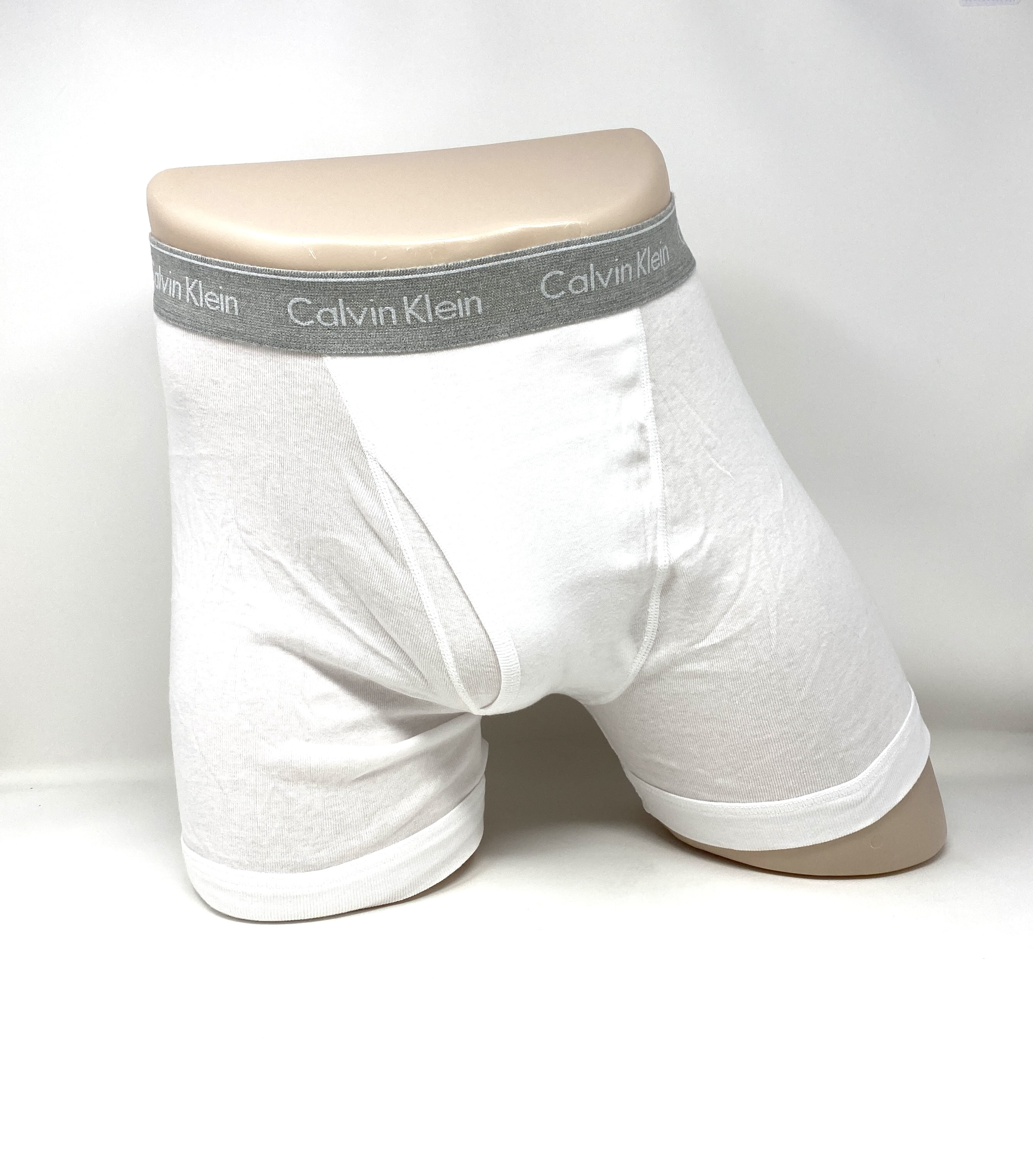 $42 Calvin Klein Underwear Men White CK U3019 Cotton Classic Boxer
