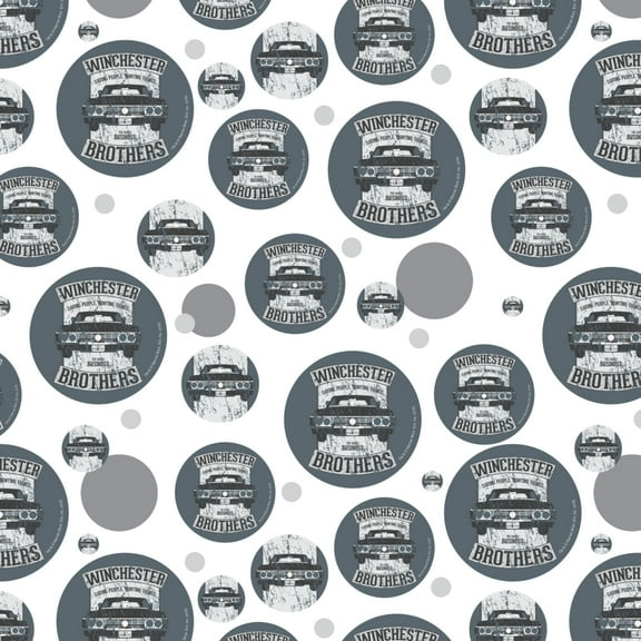 Supernatural Winchester Brother's Impala Premium Gift Wrap Wrapping Paper Roll