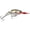Bleeding Olive Flash, variant on Rapala Jointed Shad Rap 05 Fishing Lure 2" 1/4oz Perch