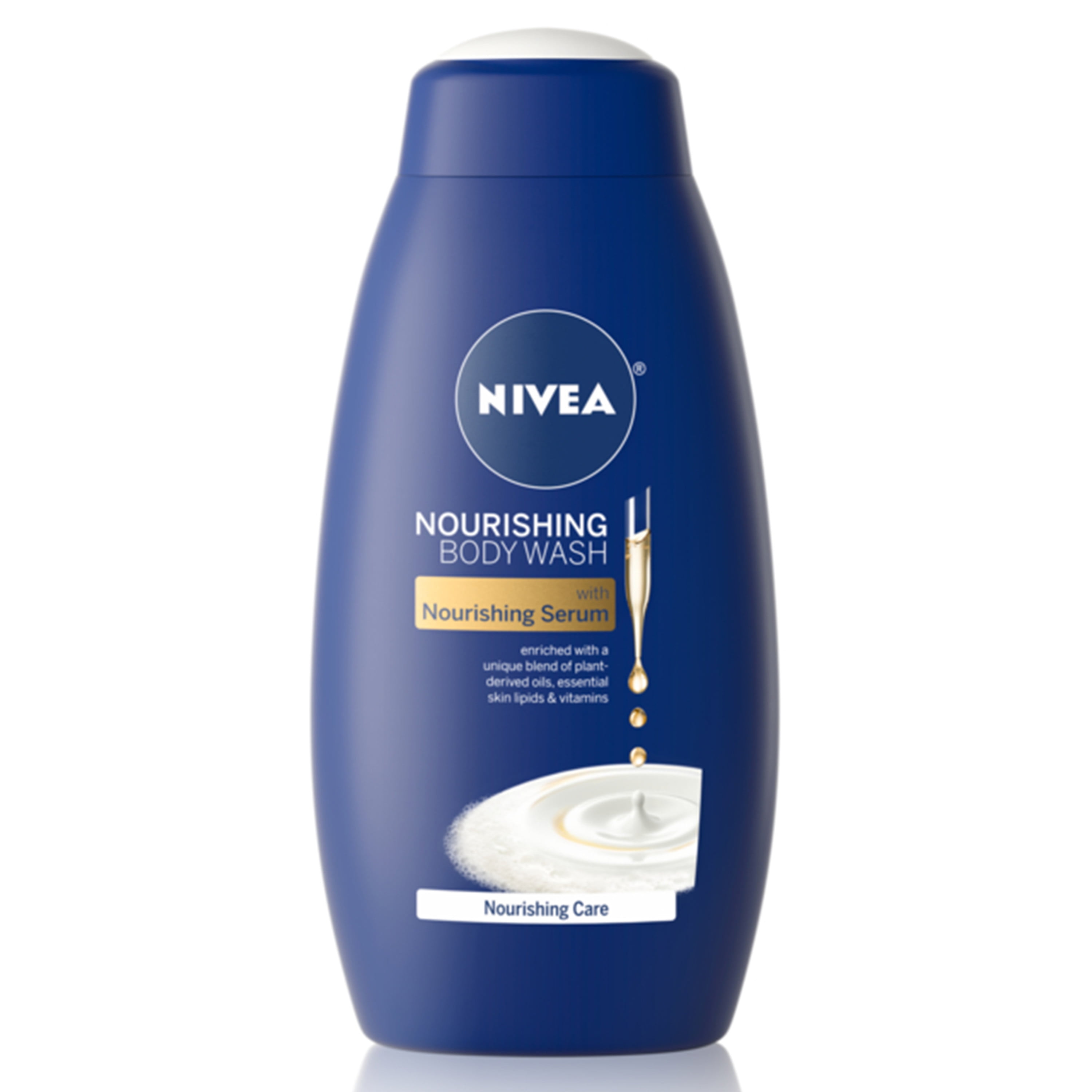 Renderen uitvegen Klap NIVEA Nourishing Care Body Wash with Nourishing Serum, 20 Fl Oz -  Walmart.com