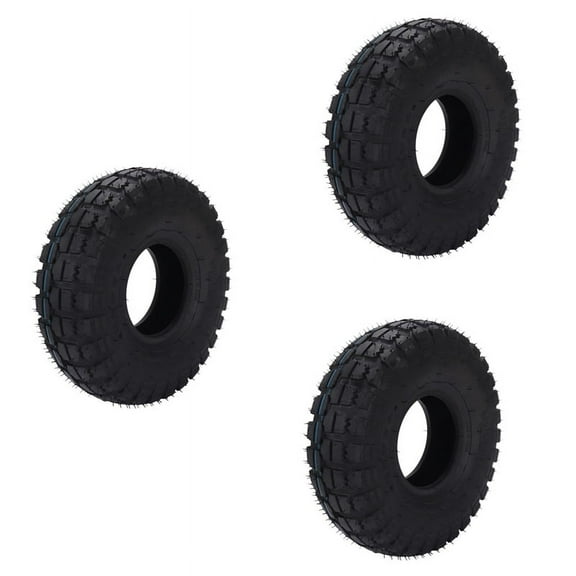 3X 4.10/3.50-4 410/350-4 ATV Quad Go Kart 47Cc 49Cc Chunky 4.10-4 Tire Inner Tube Fit All Models 3.50-4 4 Inch