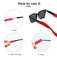 thumbnail image 4 of relayinert Lot de 6 Lanières de Lunettes de Soleil Réglables Portables pour Hommes et Femmes, 4 of 6