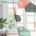 thumbnail image 4 of Yayeee Window Curtains Set of 2 for Living Room Light Filtering 63"x42", Simple Clouds, 4 of 7