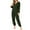 Olive Green-mom, variant on Chrismtas Jumpsuit Pajamas for Men Long Sleeve Hooded Fleece Lined Solid Zip Up Homewear Gray XL