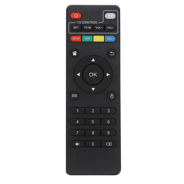 CIMAXIC Télécommande Universelle PC Compatible pour Télévision MXQ-4K MXQ-PRO Iptv, 5.51"X1.77"X0.59 Pouces