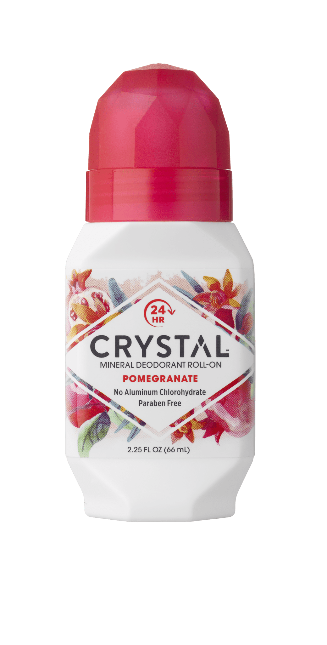 Crystal Mineral Deodorant RollOn Pomegranate 2.25 fl oz Liquid