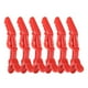 thumbnail image 5 of 6 pinzas para el pelo de cocodrilo antideslizantes de una sola punta para peluquería, color rojo, 5 of 14