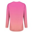 thumbnail image 6 of Duoif Fall Sweatshirts for Women, Women's Casual Long Sleeve T-Shirt - Loose Spring Summer Top Womens Sweatshirt Pink M, 6 of 9