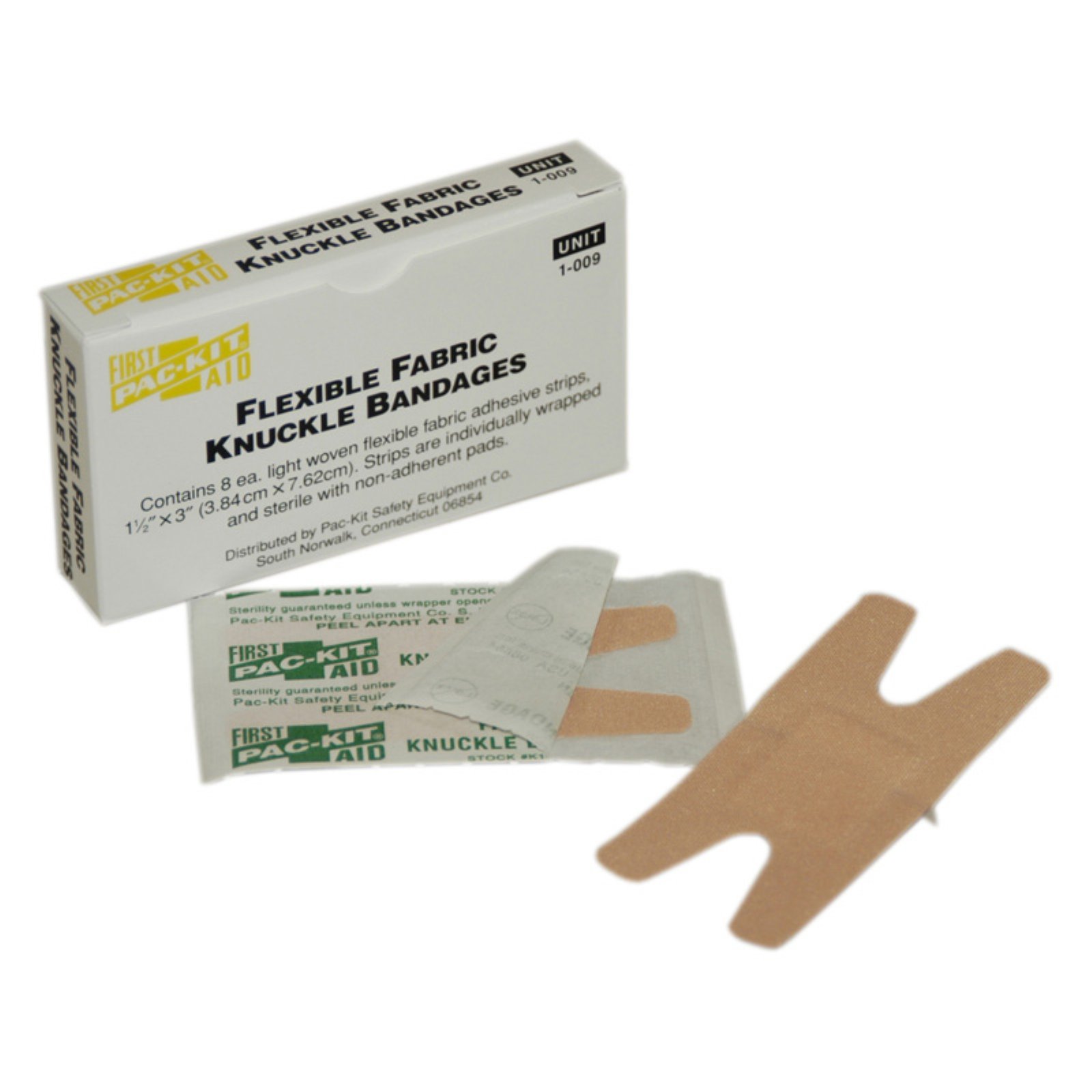 PacKit Heavy Woven Knuckle Bandages 100 Per Box