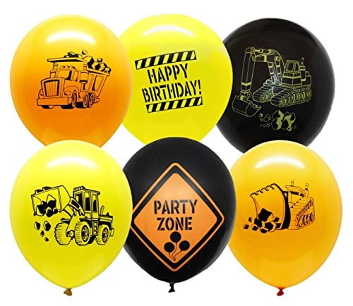 Construction Birthday Party Supplies Decoration Pack Construction