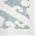thumbnail image 5 of Carolina Weavers  Boucle Toscana Ikat High Low Indoor Outdoor Area Rug 9'x13' - Off-White, 5 of 5