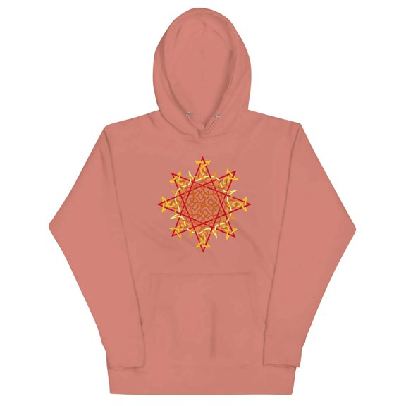 Morning Star Fire - Fire Colour Flat - Hoodie