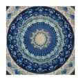thumbnail image 4 of WYYP Sacred Geometry Square Tablecloth with Elastic Edge 100% Polyester Fiber 52*52, 4 of 8