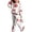 Red, variant on Grblisyd Girls 2 Piece Fall Outfits Cute Cartoon Print Crew Neck Long Sleeve Shirts & Flared Pants Clothing Set Size 10-12