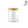 thumbnail image 1 of Large Glass Food Storage Container Jar Air Tight Sealable Clamp Lid Set, 1 of 5
