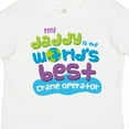 thumbnail image 4 of Inktastic Worlds Best Crane Operator Daddy Boys or Girls Toddler T-Shirt, 4 of 5