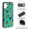 thumbnail image 2 of WIRESTER Shockproof Soft Rubber Cover Case for Apple iPhone 17 6.3" 2025, Chicken Pattern, 2 of 5