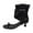 Black, variant on Xijirk Women's Sandals Open Toe Design with Back Zipper Stiletto Heels Casual Wear Women's Sandals for Spring Summer with Pants Dresses Elegant Look,Beige,7