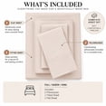 thumbnail image 2 of BrylaneHome Bed Tite 500 Thread Count Cotton Sheet Set, 2 of 3