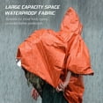 thumbnail image 5 of 4 Pack Weatherproof Emergency Rain Ponchos for Outdoor Camping, 5 of 18