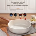 thumbnail image 2 of 32cm Ceramic Non-Stick Frying Pan with Steel Glass Lid - Multi-Functional Stir-Fry & Sauté Pan for Induction/Gas Stoves, Even Heat Distribution, Compact Design, Ideal for Home Cooking & Gifting,, 2 of 5