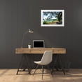 thumbnail image 3 of Hausenflock, Alan 14x11 White Modern Wood Framed Museum Art Print Titled - Bradley Creek II, 3 of 4