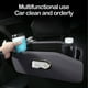 thumbnail image 4 of Organizador de respaldo de asiento de coche de cuero con portavasos y funda para papel de cocina - Caja de almacenamiento colgante para interior del coche, beige, 4 of 6