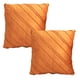 thumbnail image 1 of Funda de almohada de terciopelo de 2 piezas en casa: funda de almohada bordada de color sólido de sarga, 1 of 5