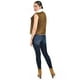 thumbnail image 3 of Chaleco tipo biker con borrega Roman Fashion /Juvenil, 8343 (Cafe) cafe XG, 3 of 5