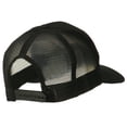 thumbnail image 4 of California State Flag Patched Twill Mesh Cap - Black OSFM, 4 of 5