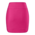 thumbnail image 6 of GEWSEY Women's 17" Swim Skirt High Waisted Quick Dry Bathing Suit Bottoms with Pockets Modest Tummy Control Swim Bottoms Hot Pink, XXL, 6 of 7