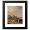 thumbnail image 2 of Henri Pratere 20x24 Black Modern Framed Museum Art Print Titled - A Shepherd and Child, 2 of 5