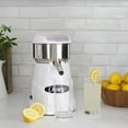 thumbnail image 5 of Omega Single Speed Citrus Juicer, in White (C-10W), 5 of 8