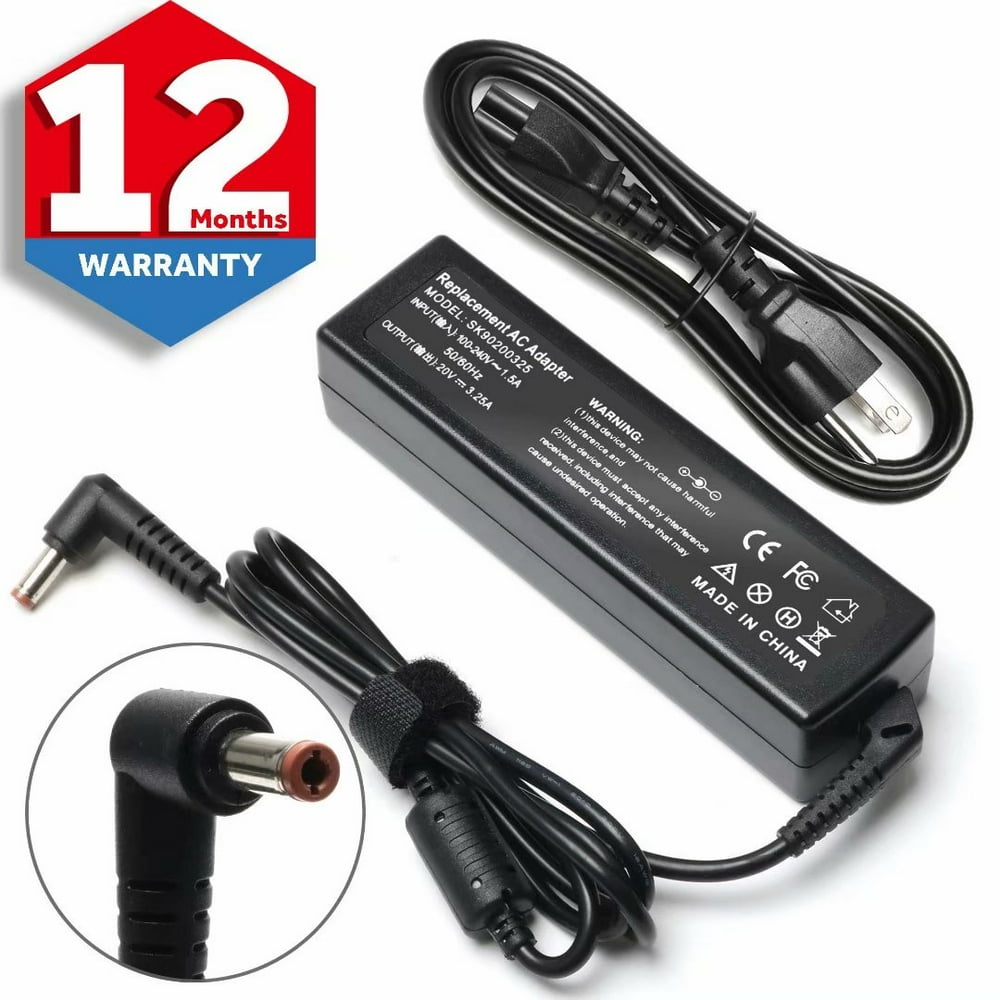 65W AC Laptop Charger Adapter Replacement for Lenovo IdeaPad N585 N580