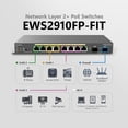 thumbnail image 4 of Switch EnGenius EWS2910FP-FIT de 8 puertos Gigabit PoE+ de 110 W, 4 of 7