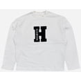 thumbnail image 2 of Honor The Gift Men's Campus Chennile Logo Oversized Box Fit Crewneck Sweatshirt (Small, White), 2 of 5