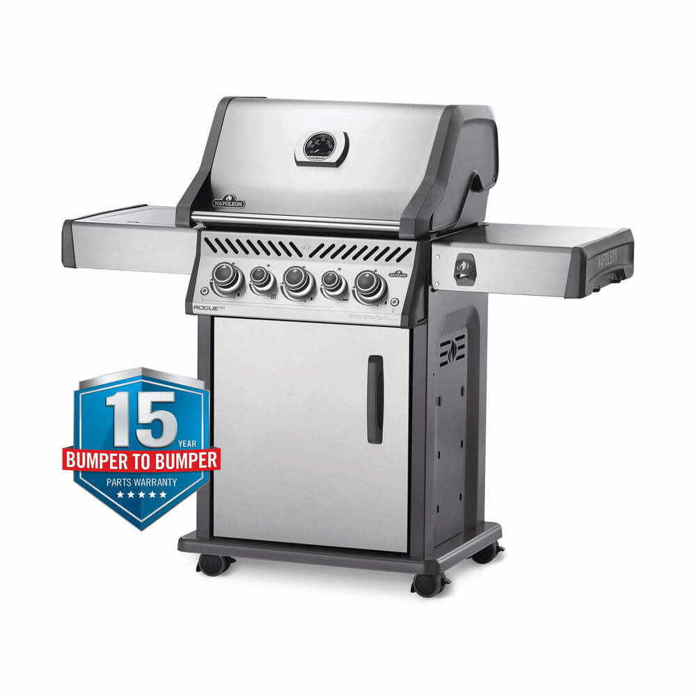 Napoleon Rogue SE 425 RSIB Propane Gas Grill with Infrared Side and Rear Burners - image 4 of 11