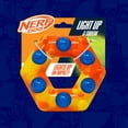 thumbnail image 6 of Nerf Dog LED Light Up & Squeak Hex Ring Chew Toy, 6 inch, 6 of 9