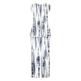 thumbnail image 5 of Mikilon Ensemble Élégant pour Femmes 2 Pcs Débardeur Imprimé Décontracté Sans Manches Col Rond Bleu Clair m, 5 of 5