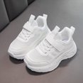 thumbnail image 2 of CAUYDY School Girls Lightweight Shoes Kids Breathable Adorable Running Sneakers Gifts for Children White Sizes 11.5, 2 of 9