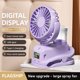 thumbnail image 5 of Xihbxyly Mini Ventilador Portátil con Rotación de 360 Grados, Silencioso para Uso En Casa o En La Oficina, Recargable con Potente Viento, Ideal para Actividades Al Aire Libre En Verano, Ligero y Fáci, 5 of 6